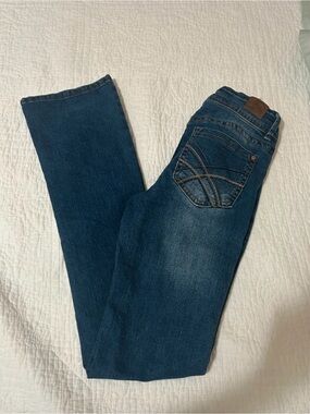 Classic Dark Blue Women's Jeans - Slim Straight
